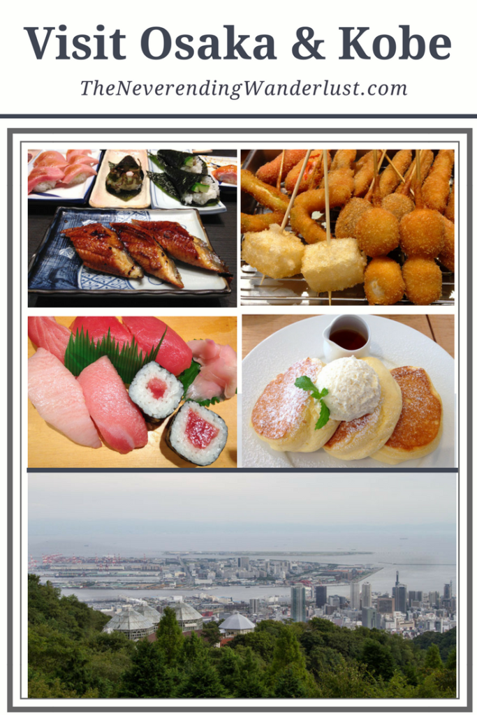Osaka and Kobe